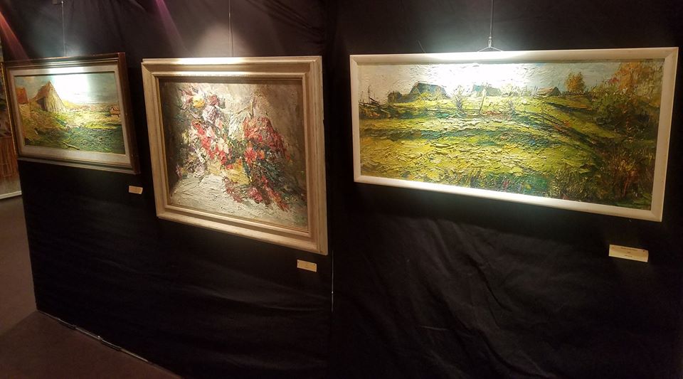 Un pictor din R. Moldova și-a expus lucrările la Strasbourg